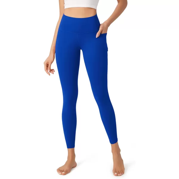 imageODODOS ODCLOUD Buttery Soft Lounge Yoga Leggings with Pockets for Women 23quot  25quot 28quot High Waist Yoga PantsRoyal Blue