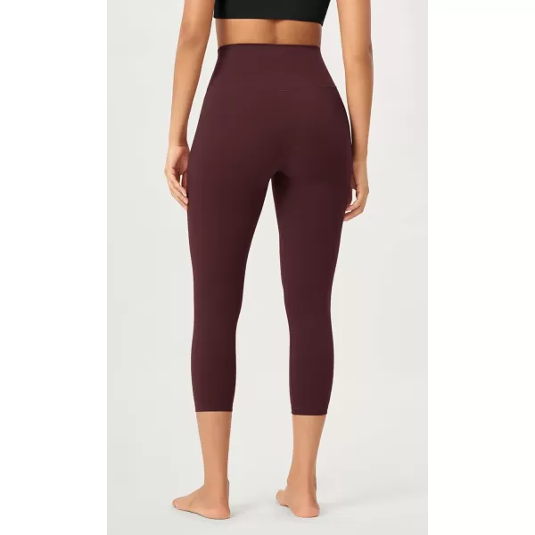 imageODODOS ODCLOUD Buttery Soft Lounge Yoga Leggings for Women 23quot  25quot 28quot High Waist Yoga PantsBurgundy