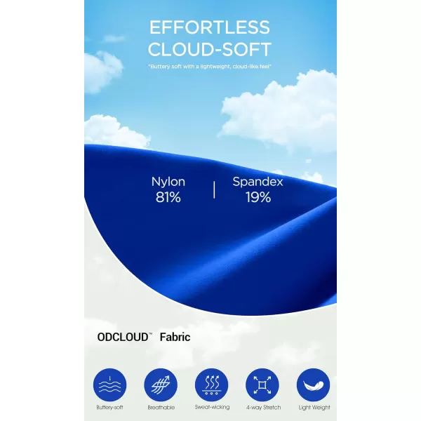 imageODODOS ODCLOUD Buttery Soft Lounge Yoga Leggings for Women 23quot  25quot 28quot High Waist Yoga PantsRoyal Blue
