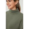 imageODODOS Womens Modal Soft Mock Neck Pullover Long Sleeve SweatShirts Relaxed Casual TopsDark Sage