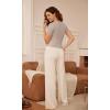 imageODODOS Thin Soft Short Sleeve Tee for Women Crew Neck Lightweight Slim Fit TShirts Summer Crop TopsLight Mocha