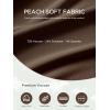 imageODODOS Womens Boat Neck VWaist Cropped Shirts PeachSoft All Day Comfort Long Sleeve TopsNutria