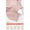 imageODODOS Womens Longline UBack Sports Bra VNeck Padded Yoga Workout Wirefree Tank TopDusty Pink