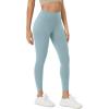 imageODODOS ODCLOUD Buttery Soft Lounge Yoga Leggings for Women 23quot  25quot 28quot High Waist Yoga PantsChambray