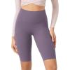 imageODODOS ODCLOUD Lounge Yoga Shorts for Women 4quot  6quot  8quot 10quot High Waist Buttery Soft Biker ShortsAsh Violet