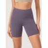 imageODODOS ODCLOUD Lounge Yoga Shorts for Women 4quot  6quot  8quot 10quot High Waist Buttery Soft Biker ShortsAsh Violet