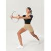 imageODODOS ODCLOUD Lounge Yoga Shorts for Women 4quot  6quot  8quot 10quot High Waist Buttery Soft Biker ShortsBeige