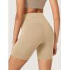 imageODODOS ODCLOUD Lounge Yoga Shorts for Women 4quot  6quot  8quot 10quot High Waist Buttery Soft Biker ShortsBeige
