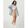imageODODOS ODCLOUD Lounge Yoga Shorts for Women 4quot  6quot  8quot 10quot High Waist Buttery Soft Biker ShortsBeige