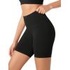 imageODODOS ODCLOUD Lounge Yoga Shorts for Women 4quot  6quot  8quot 10quot High Waist Buttery Soft Biker ShortsBlack