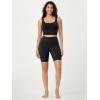 imageODODOS ODCLOUD Lounge Yoga Shorts for Women 4quot  6quot  8quot 10quot High Waist Buttery Soft Biker ShortsBlack