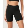 imageODODOS ODCLOUD Lounge Yoga Shorts for Women 4quot  6quot  8quot 10quot High Waist Buttery Soft Biker ShortsBlack