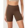 imageODODOS ODCLOUD Lounge Yoga Shorts for Women 4quot  6quot  8quot 10quot High Waist Buttery Soft Biker ShortsBrunette