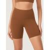 imageODODOS ODCLOUD Lounge Yoga Shorts for Women 4quot  6quot  8quot 10quot High Waist Buttery Soft Biker ShortsCaramel