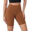 imageODODOS ODCLOUD Lounge Yoga Shorts for Women 4quot  6quot  8quot 10quot High Waist Buttery Soft Biker ShortsCaramel