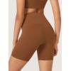imageODODOS ODCLOUD Lounge Yoga Shorts for Women 4quot  6quot  8quot 10quot High Waist Buttery Soft Biker ShortsCaramel