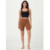 imageODODOS ODCLOUD Lounge Yoga Shorts for Women 4quot  6quot  8quot 10quot High Waist Buttery Soft Biker ShortsCaramel