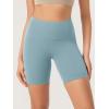 imageODODOS ODCLOUD Lounge Yoga Shorts for Women 4quot  6quot  8quot 10quot High Waist Buttery Soft Biker ShortsChambray