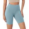 imageODODOS ODCLOUD Lounge Yoga Shorts for Women 4quot  6quot  8quot 10quot High Waist Buttery Soft Biker ShortsChambray