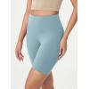 imageODODOS ODCLOUD Lounge Yoga Shorts for Women 4quot  6quot  8quot 10quot High Waist Buttery Soft Biker ShortsChambray