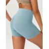 imageODODOS ODCLOUD Lounge Yoga Shorts for Women 4quot  6quot  8quot 10quot High Waist Buttery Soft Biker ShortsChambray