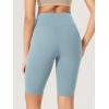 imageODODOS ODCLOUD Lounge Yoga Shorts for Women 4quot  6quot  8quot 10quot High Waist Buttery Soft Biker ShortsChambray