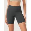 imageODODOS ODCLOUD Lounge Yoga Shorts for Women 4quot  6quot  8quot 10quot High Waist Buttery Soft Biker ShortsCharcoal