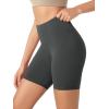 imageODODOS ODCLOUD Lounge Yoga Shorts for Women 4quot  6quot  8quot 10quot High Waist Buttery Soft Biker ShortsCharcoal