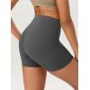 imageODODOS ODCLOUD Lounge Yoga Shorts for Women 4quot  6quot  8quot 10quot High Waist Buttery Soft Biker ShortsCharcoal