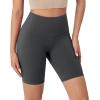 imageODODOS ODCLOUD Lounge Yoga Shorts for Women 4quot  6quot  8quot 10quot High Waist Buttery Soft Biker ShortsCharcoal
