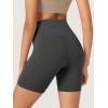 imageODODOS ODCLOUD Lounge Yoga Shorts for Women 4quot  6quot  8quot 10quot High Waist Buttery Soft Biker ShortsCharcoal