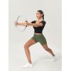 imageODODOS ODCLOUD Lounge Yoga Shorts for Women 4quot  6quot  8quot 10quot High Waist Buttery Soft Biker ShortsDark Olive