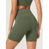imageODODOS ODCLOUD Lounge Yoga Shorts for Women 4quot  6quot  8quot 10quot High Waist Buttery Soft Biker ShortsDark Olive