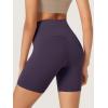 imageODODOS ODCLOUD Lounge Yoga Shorts for Women 4quot  6quot  8quot 10quot High Waist Buttery Soft Biker ShortsDark Purple