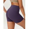 imageODODOS ODCLOUD Lounge Yoga Shorts for Women 4quot  6quot  8quot 10quot High Waist Buttery Soft Biker ShortsDark Purple