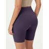imageODODOS ODCLOUD Lounge Yoga Shorts for Women 4quot  6quot  8quot 10quot High Waist Buttery Soft Biker ShortsDark Purple