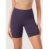 imageODODOS ODCLOUD Lounge Yoga Shorts for Women 4quot  6quot  8quot 10quot High Waist Buttery Soft Biker ShortsDark Purple