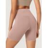imageODODOS ODCLOUD Lounge Yoga Shorts for Women 4quot  6quot  8quot 10quot High Waist Buttery Soft Biker ShortsDusty Pink