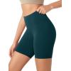 imageODODOS ODCLOUD Lounge Yoga Shorts for Women 4quot  6quot  8quot 10quot High Waist Buttery Soft Biker ShortsForest Teal