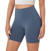 imageODODOS ODCLOUD Lounge Yoga Shorts for Women 4quot  6quot  8quot 10quot High Waist Buttery Soft Biker ShortsInk Blue