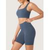 imageODODOS ODCLOUD Lounge Yoga Shorts for Women 4quot  6quot  8quot 10quot High Waist Buttery Soft Biker ShortsInk Blue