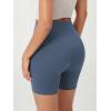 imageODODOS ODCLOUD Lounge Yoga Shorts for Women 4quot  6quot  8quot 10quot High Waist Buttery Soft Biker ShortsInk Blue