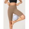 imageODODOS ODCLOUD Lounge Yoga Shorts for Women 4quot  6quot  8quot 10quot High Waist Buttery Soft Biker ShortsLight Brown