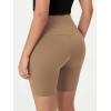 imageODODOS ODCLOUD Lounge Yoga Shorts for Women 4quot  6quot  8quot 10quot High Waist Buttery Soft Biker ShortsLight Brown