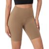 imageODODOS ODCLOUD Lounge Yoga Shorts for Women 4quot  6quot  8quot 10quot High Waist Buttery Soft Biker ShortsLight Brown