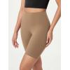 imageODODOS ODCLOUD Lounge Yoga Shorts for Women 4quot  6quot  8quot 10quot High Waist Buttery Soft Biker ShortsLight Brown