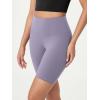 imageODODOS ODCLOUD Lounge Yoga Shorts for Women 4quot  6quot  8quot 10quot High Waist Buttery Soft Biker ShortsLilac Smoke