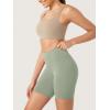 imageODODOS ODCLOUD Lounge Yoga Shorts for Women 4quot  6quot  8quot 10quot High Waist Buttery Soft Biker ShortsLime Stone