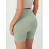 imageODODOS ODCLOUD Lounge Yoga Shorts for Women 4quot  6quot  8quot 10quot High Waist Buttery Soft Biker ShortsLime Stone