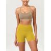imageODODOS ODCLOUD Lounge Yoga Shorts for Women 4quot  6quot  8quot 10quot High Waist Buttery Soft Biker ShortsMango Mint